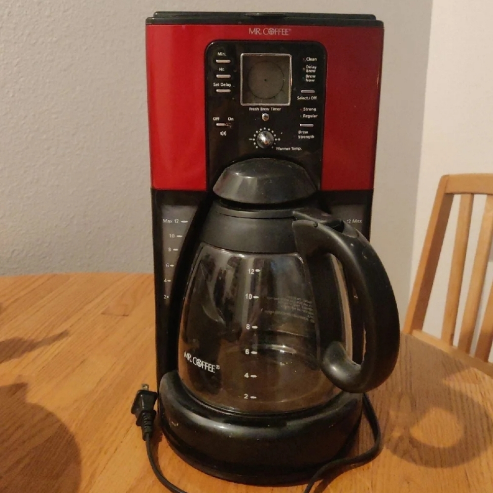 Mr. Coffee 12 cup programmable coffee maker